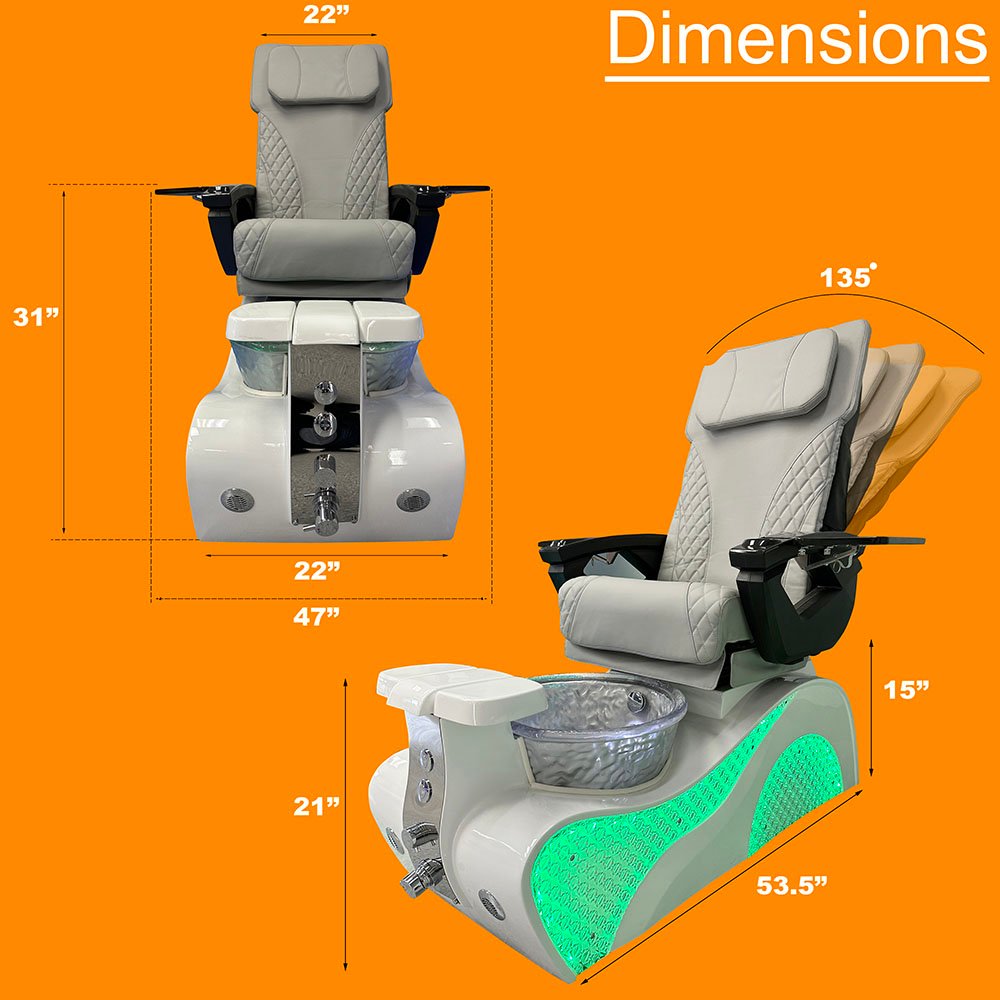 Combo Buy 5 Get 3 Pedicure Chair New Wave Free shipping Nail Chairs