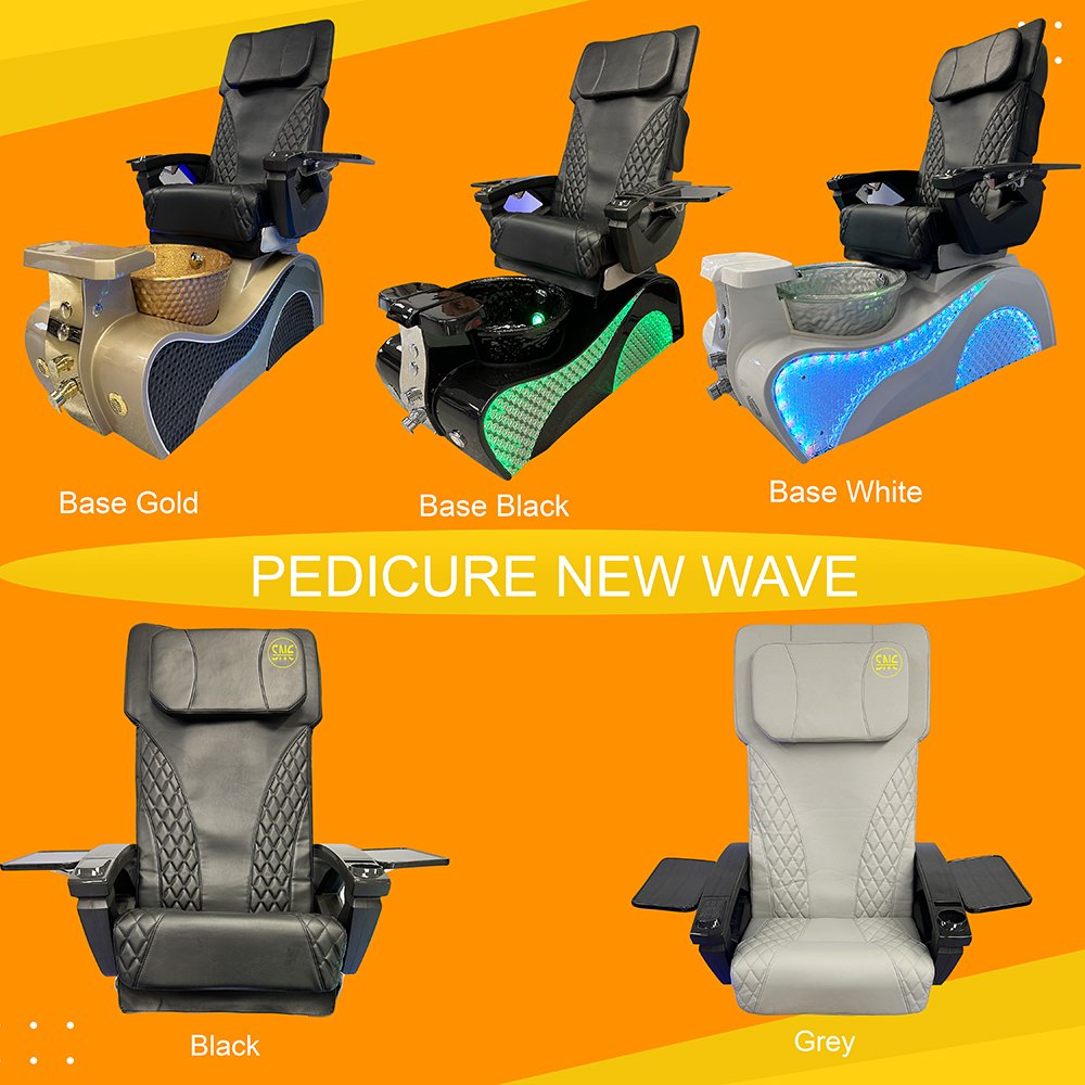 Combo Buy 5 Get 3 Pedicure Chair New Wave Free shipping Nail Chairs