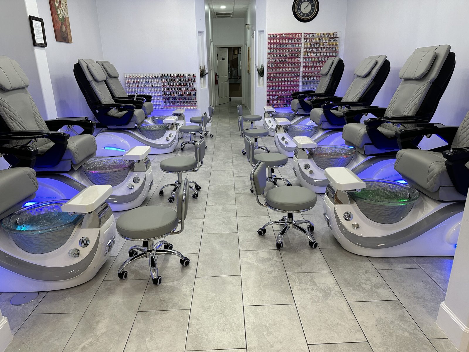 Pedicure Chair, Dolphin Spa Nail Chairs, Nail Tables, Pedicure chair