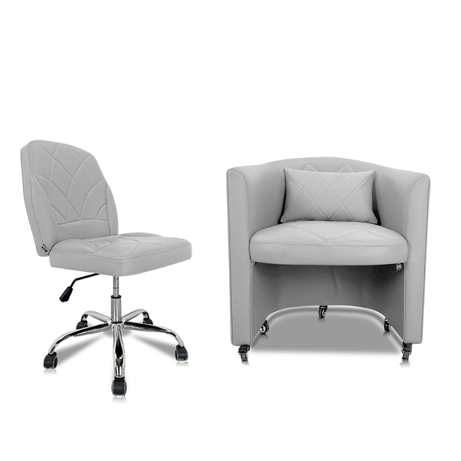 Set ArmChair Venus - Technician and Customer Chair, Manicure chair