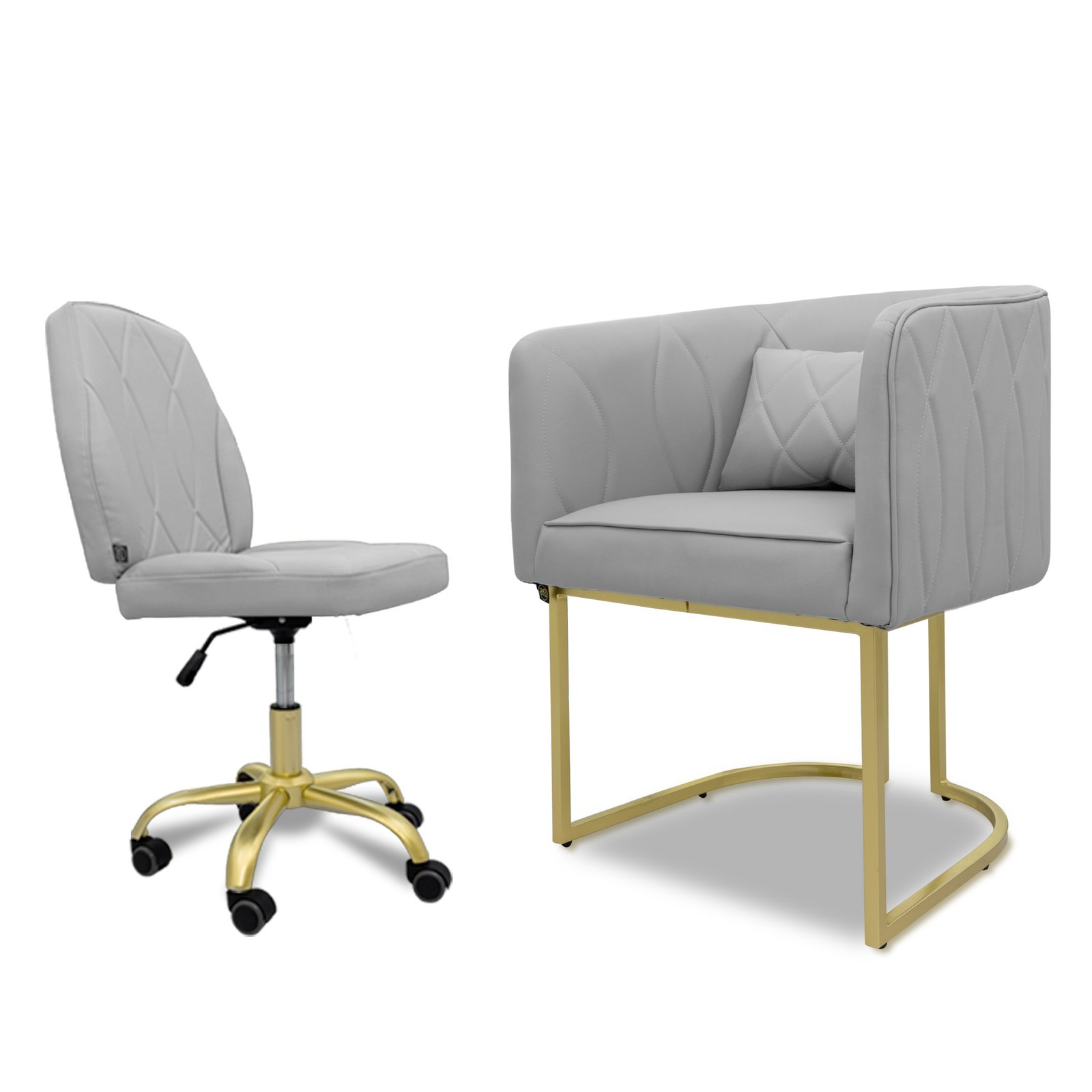 Vivian Chair Set – Nail Technician and Customer Chairs
