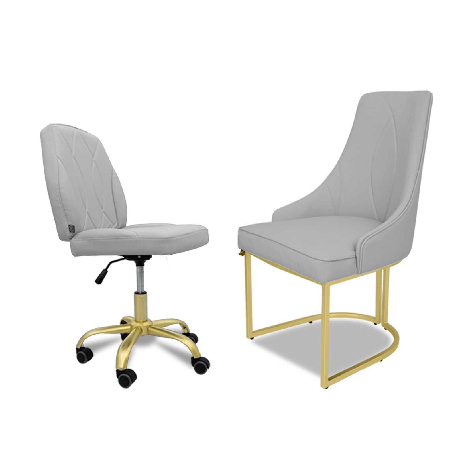 Oliva Chair Set – Nail Technician and Customer Chairs