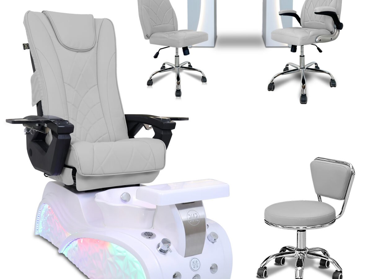 COMBO 5-PIECE SET – Free Gifts | Sophia Pedicure Chair Set, Venus